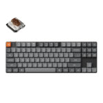 Keychron K1 Max QMK/VIA 80% Wireless Custom Mechanical Keyboard ,  BROWN Switches