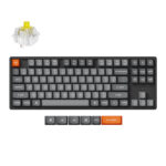 Keychron K8 Max QMK Wireless Custom Mechanical Keyboard ,  BANANA Switches