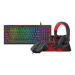 Redragon 4-in-1 Keyboard ,  Mouse ,  Mousepad ,  Headset Gaming Combo