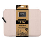 Port Designs Milano II Eco 13/14" Universal Laptop Sleeve - Plush Pink