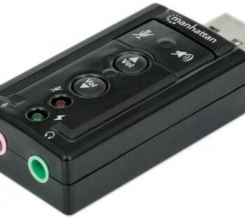 Manhattan Hi Speed USB 3D 7.1 Sound Adapter