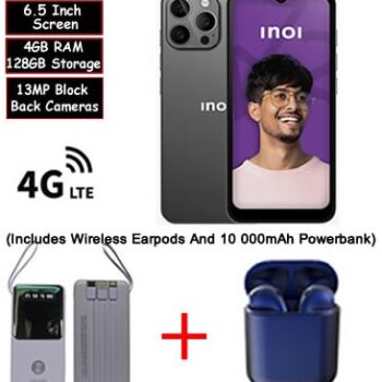 INOI A72 128GB Storage 4GB Memory NFC Android Smart Phone