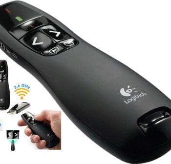 Logitech R400 Presenter - (Red