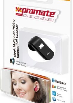 PROMATE ATOM.BLACK MULTIFUNCTION BLUETOO