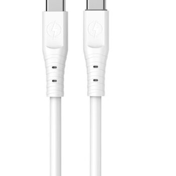 Ezra TypeC To TypeC 2meter PD20w White Cable