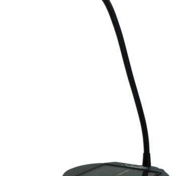 Noble Black SunLite Solar Powered Tabletop Lamp