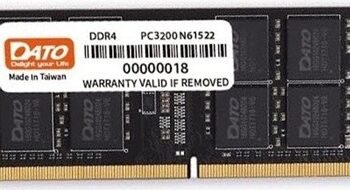 DATO 16GB DDR4 3200MHZ SODIMM MEMORY