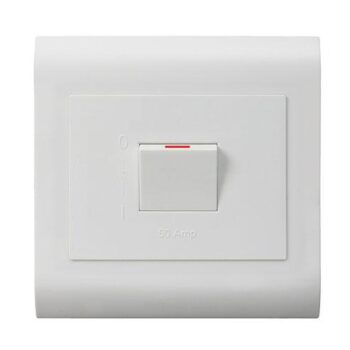 Lesco 50A Pipelli 2 Pole Flush Isolator Switch