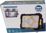Solarix LED Solar Floodlamp With Power Bank Orange Large