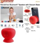 Promate Red Globo 2 Portable Bluetooth Speaker