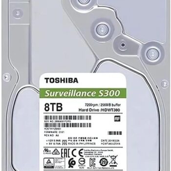 Toshiba S300 3.5 Inch Surveillance SATA Hard Drive Disk