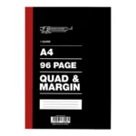 Freedom A4 Counter Book 1 Quire 96 Pages Quad And Margin