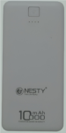 Nesty 10000mAh White Multi Functional Power Bank